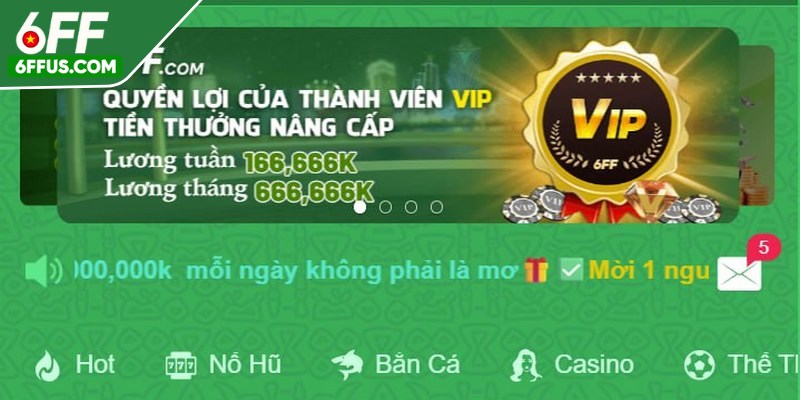 Quy trình đăng nhập 6FF siêu dễ dàng, nhanh chóng
