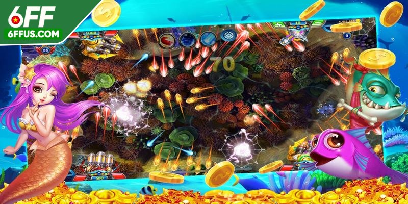 Các sảnh game có trong bắn cá hoàng gia 